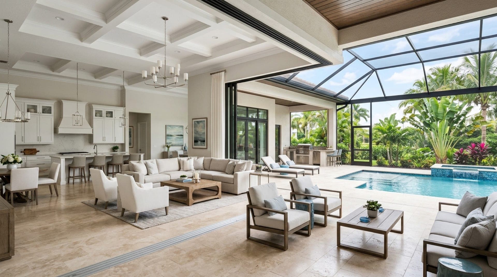 Coastal residential estate in Naples Florida